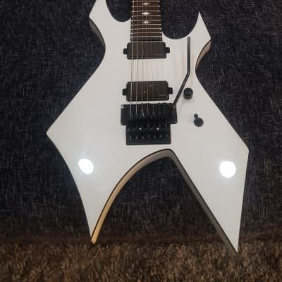 B.C. Rich Warlock Extreme Series 7 String Pearl White w/ Floyd Rose