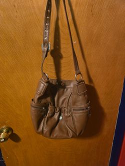 Stone Mountain Brown Leather Shoulder Bag