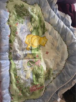 Winnie the Pooh crib head bumper