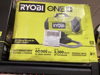 RYOBI 18V Hybrid Outdoor Heater (Tool-Only) $90