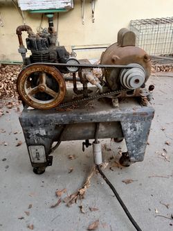 One-of-a-Kind Vintage Industrial Air Compressor – Century / GE / Square D / Westinghouse