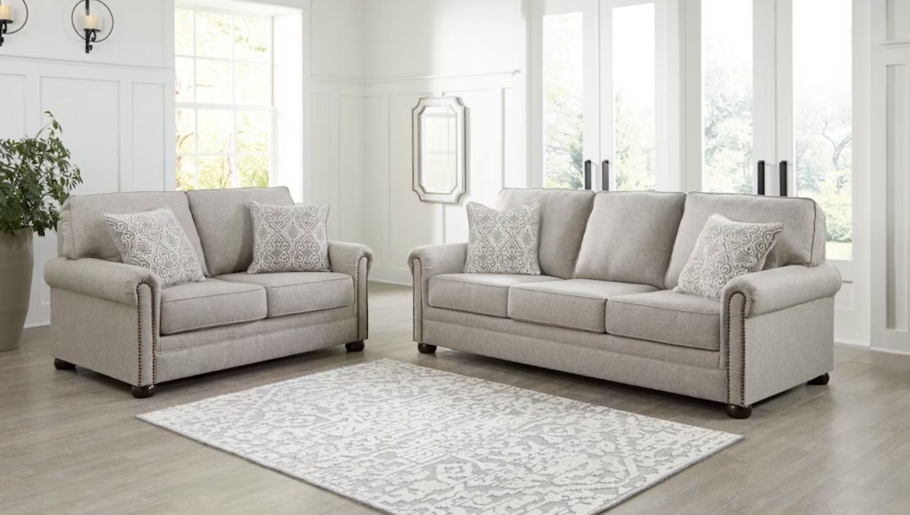 Save Big On Name Brand Ashley Sofa And Loveseat!
