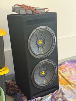 Kicker Comp-C Speaker with Amp