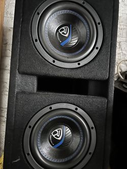 Rockville 8 Inch Subs With Amp