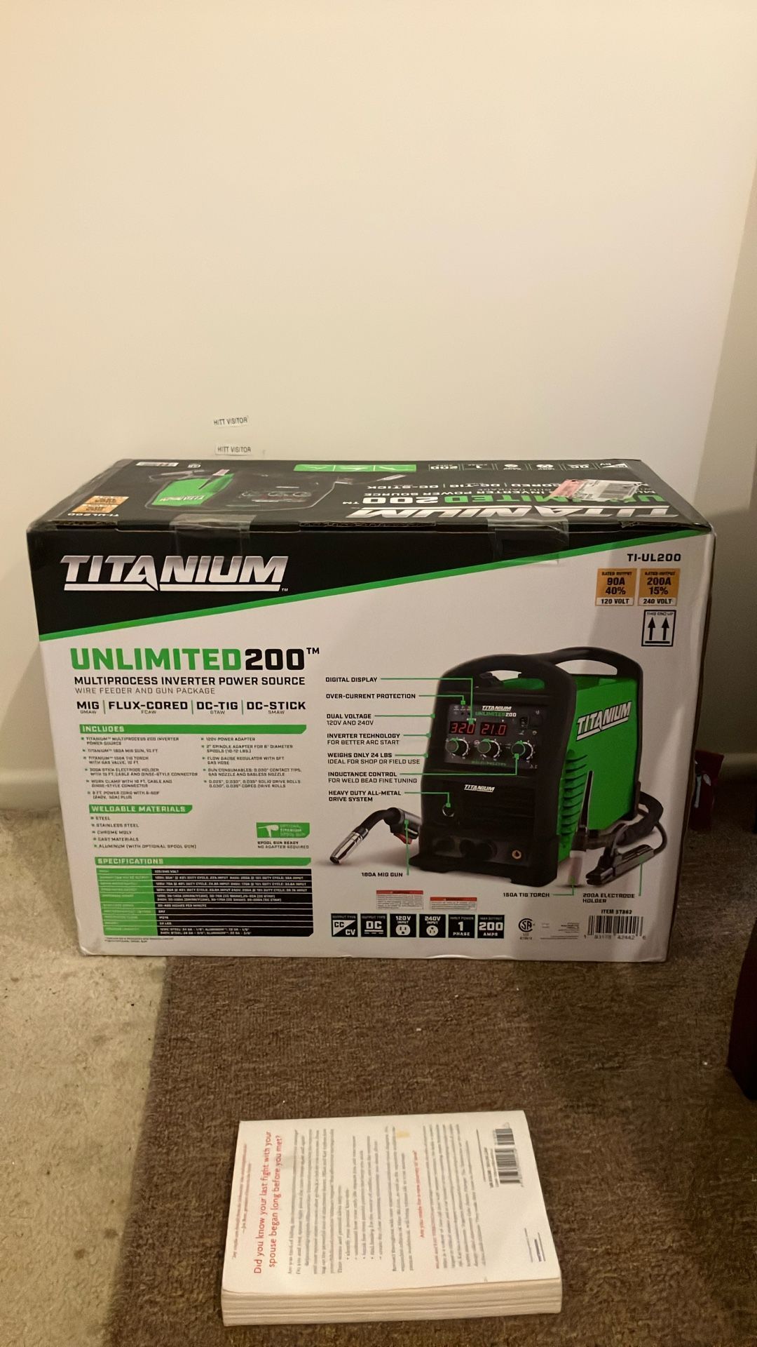 Titanium Travel Welding Unit