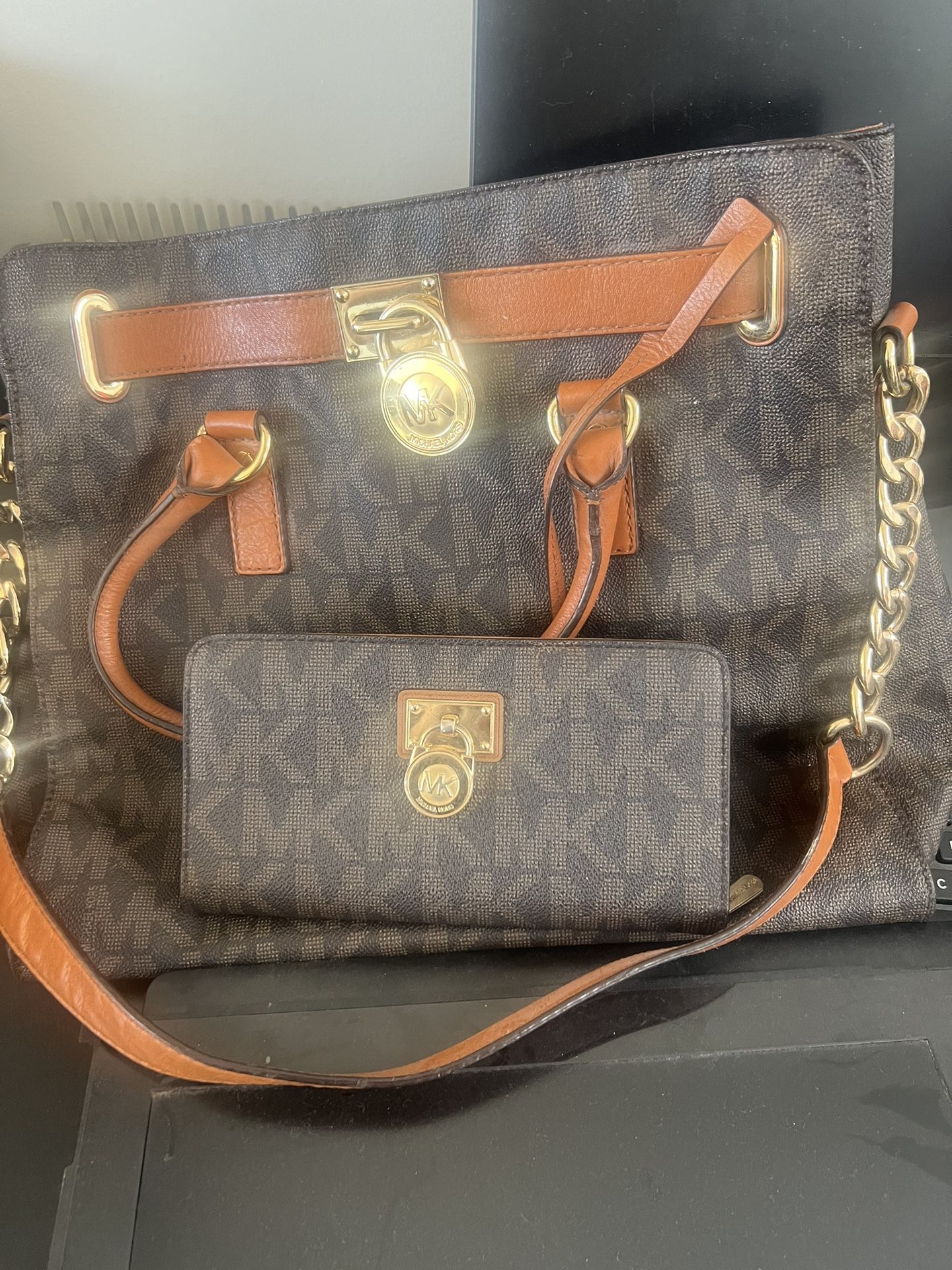 Michael Kords Purse With Wallet