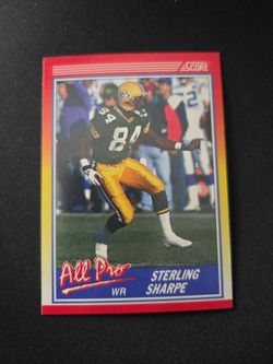Sterling Sharpe Score All Pro WR Football Card