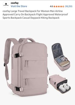 Backpack Rose Color New