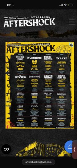 Aftershock vip sat