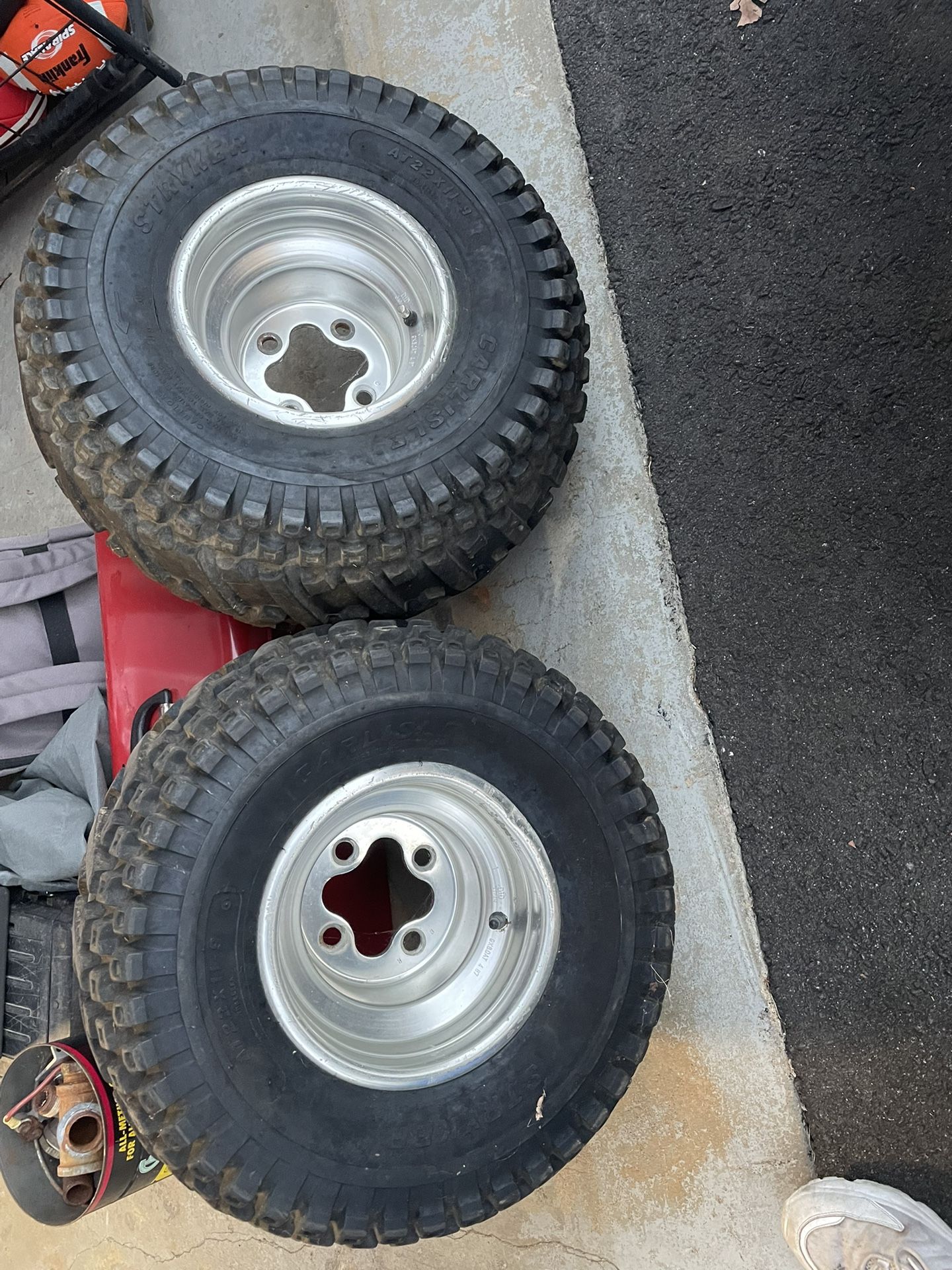 Quad /go Cart Rims And Tires