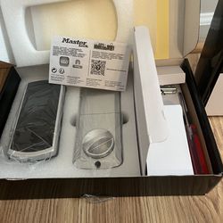 BRAND NEW MASTER LOCK BLUETOOTH DEADBOLT LOCKS. 🔐 📱. TOOL KIT INCLUDED.  WAS $264.99 (SEE PIC # 2).  SALE ONLY $125 EACH. 💰💰🔥🔥