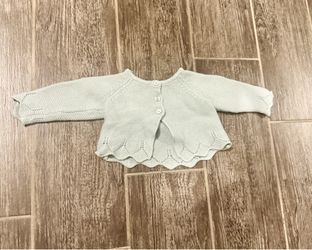 NB blue cardigan