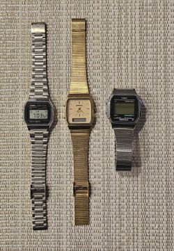 Lot Of Digital Watches (Timex, Casio, Paritron)