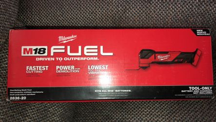 Milwaukee M18 FUEL 18 V Cordless Oscillating Multi-Tool Tool Only