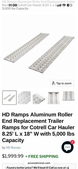 Heavy Duty Aluminum Ramps