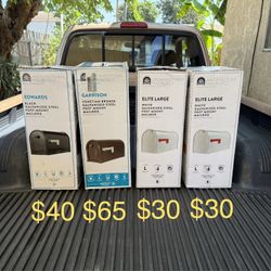 NEW Architectural Mailboxes Post Mount Mailboxes *SEE PHOTO FOR PRICES*