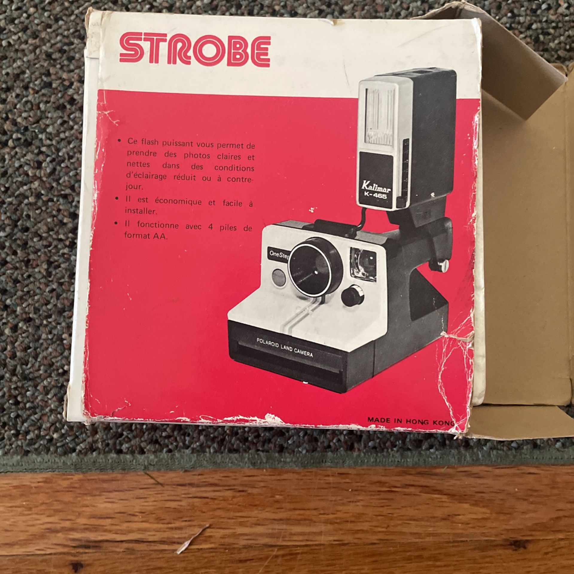 Vintage Strobe For Polaroid Camera