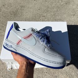 Nike Kobe Air Force 1 “Dodgers” Size 9