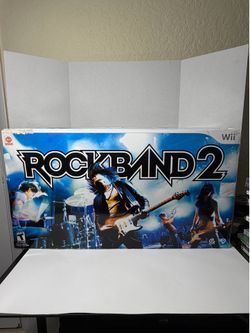 Rockband 2 Wii Drums, Guitar, Game, Mic, Complete Bundle! NEW & SEALED (2008 OLD NEW STOCK) (BRAND NEW)