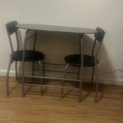 Small Glass Table 