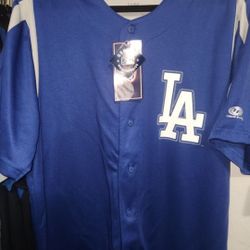 True fan Dodger jersey large
