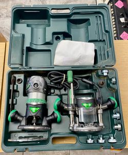 Hitachi M12VC 1/2" Variable Speed Router Kit with Case & Accessories