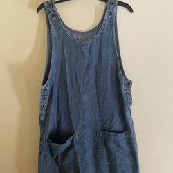 Small Jean Dress With Pockets
