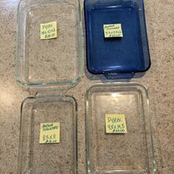Pyrex & AnchorOvenware  Baking Dishes