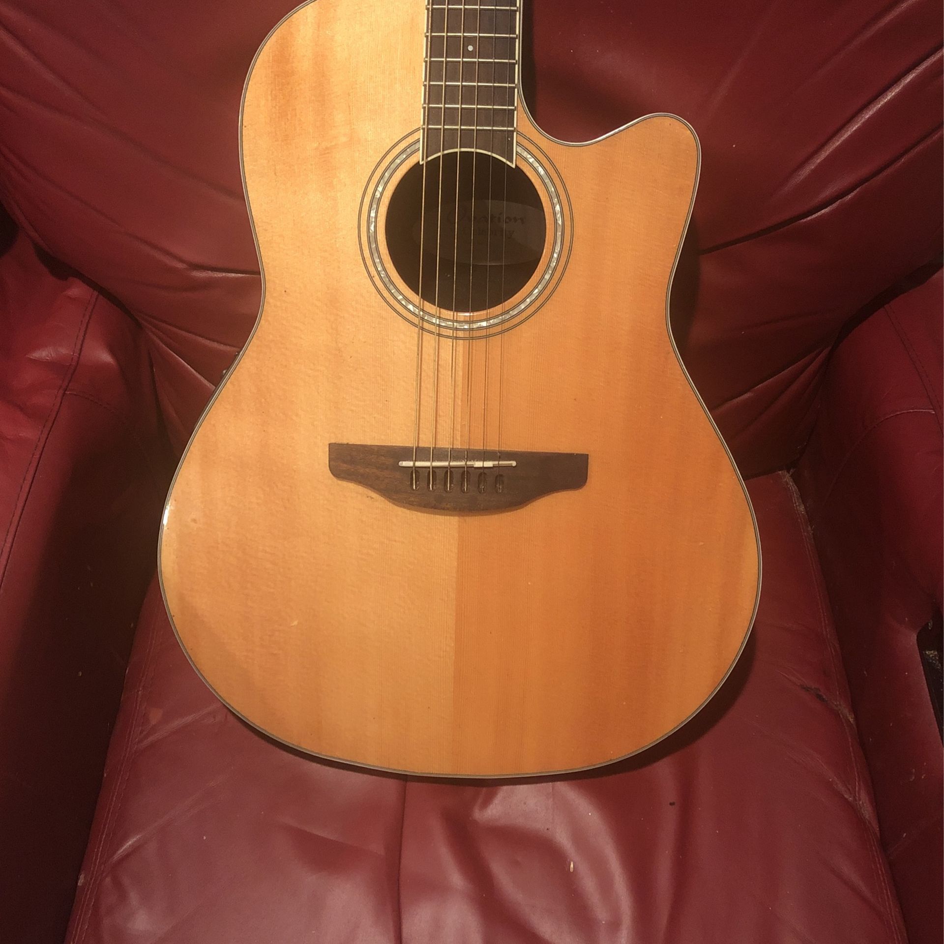 Ovation Acoustic/Electric Guitar 