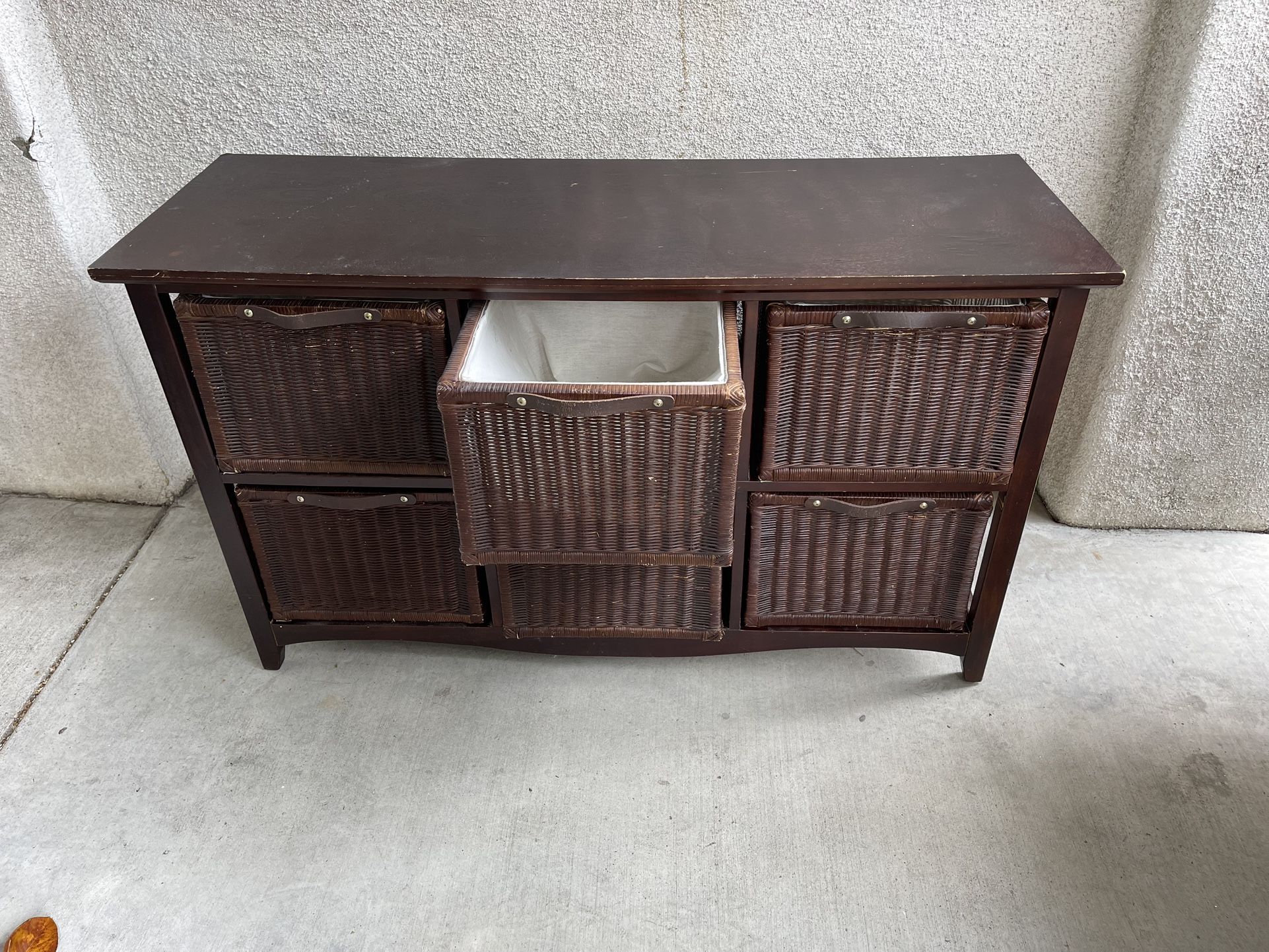 Console Table With Storage Drawers