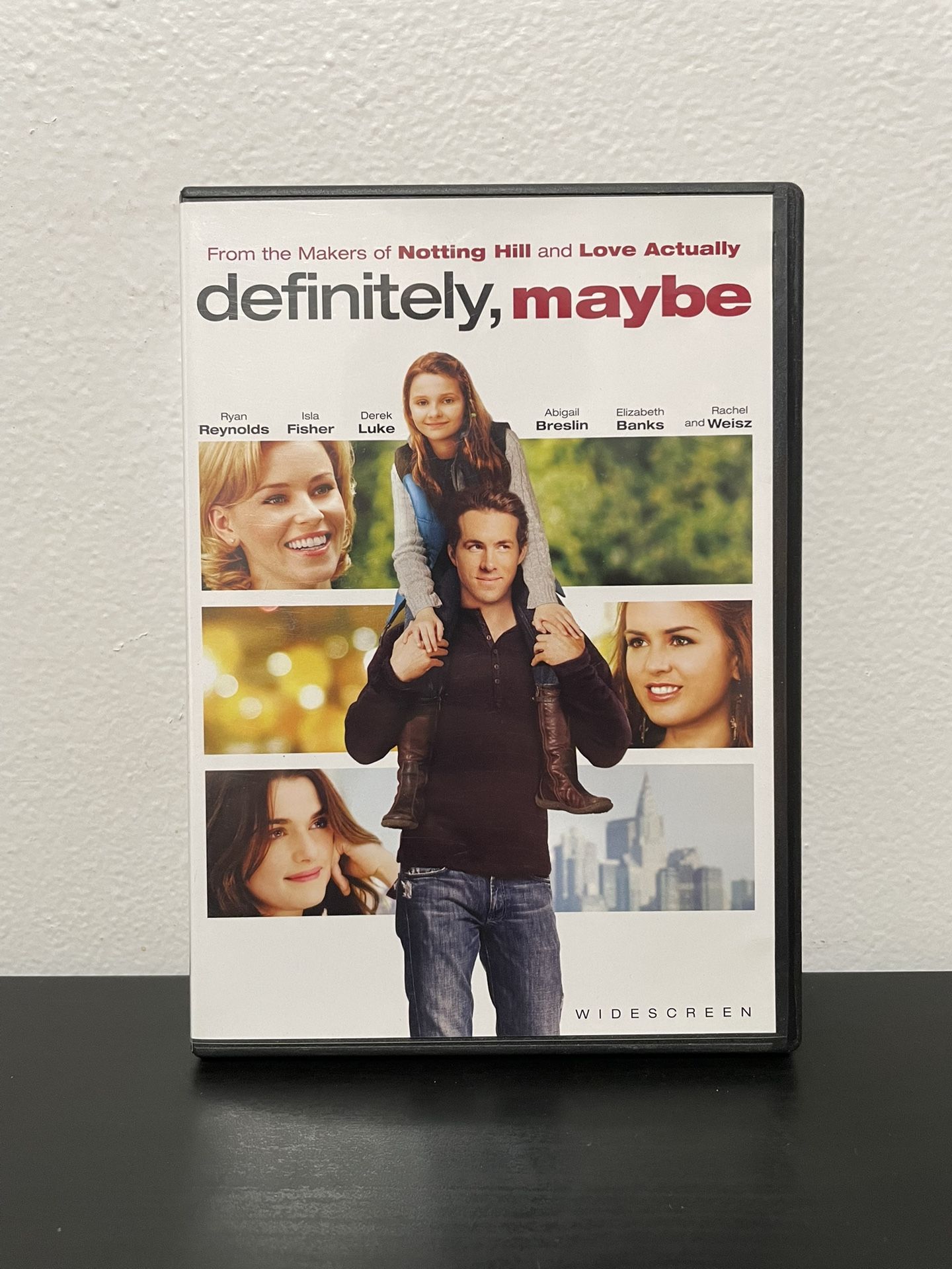 Definitely Maybe DVD Movie Ryan Reynolds Romance Comedy Isla Fisher 2008