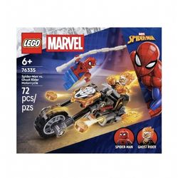 LEGO Marvel Spider-Man vs. Ghost Rider Motorcycle #76335