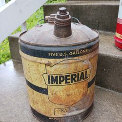 Collectible IMPERIAL gas can