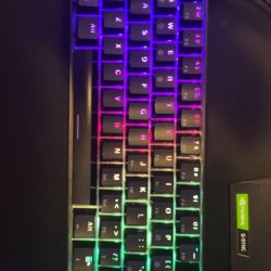 Pc Monitor Mouse Keyboard Microphone Headset 