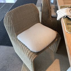 Ratan/wicker Chairs Indoor Or Outdoor Use 