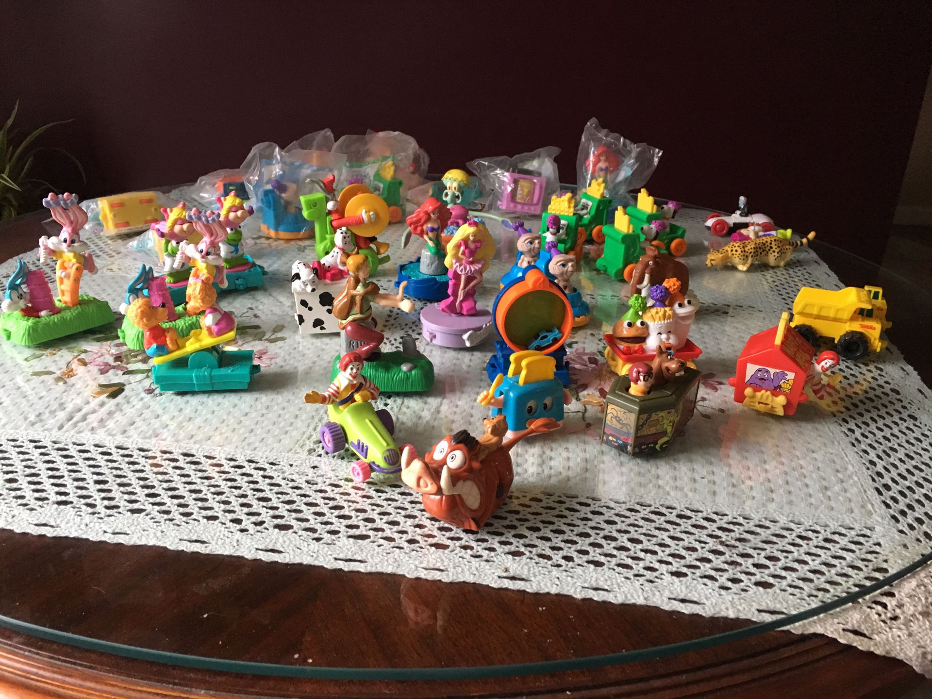 Collectible McDonald’s happy meal toys. 30 plus