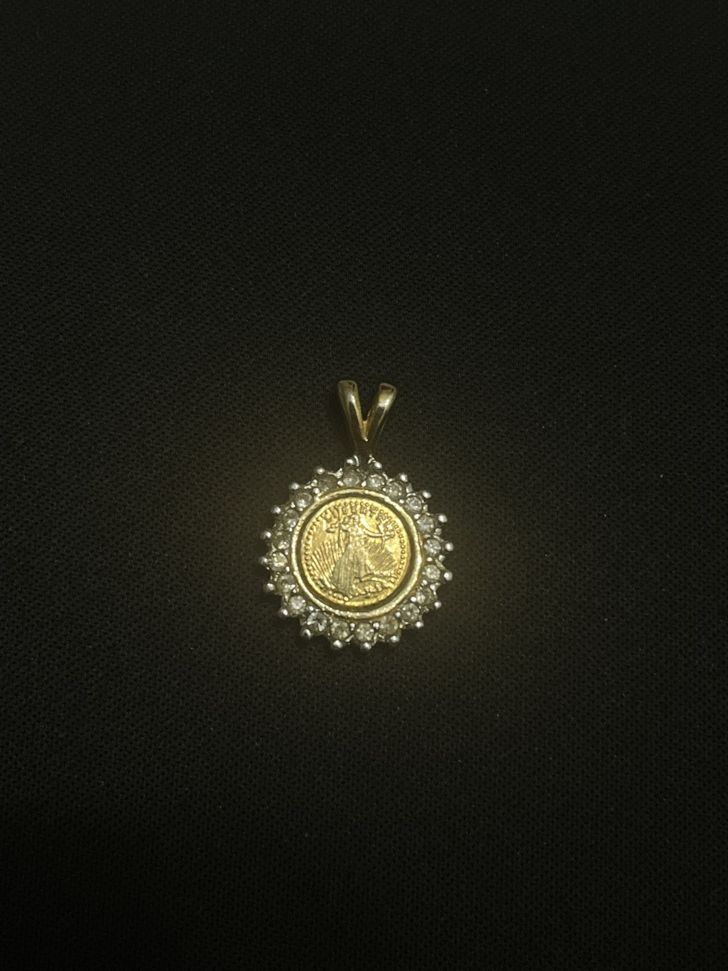 Gold Plated Pendant