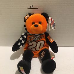 Speed Bears Tony Stewart Beanie Bear Rookie Of The Year