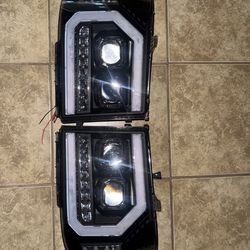 GMC SIERRA HEADLIGHTS