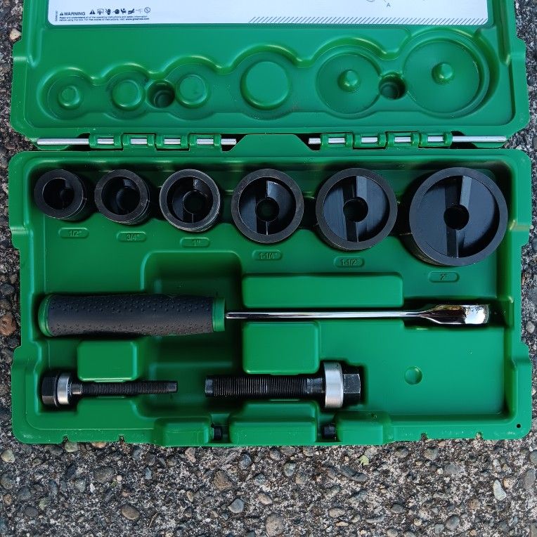 Greenlee 7238SB 1/2to2iinch Nockout Set. Almost New Condition. Other Tools. For Pick Up Fremont Seattle. No Low Ball Offers Please. No Trades,All Products : American Fashion Style Bags On Sale