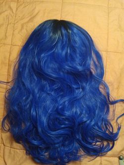 Beautiful blue ambre wig