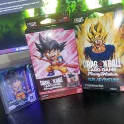 Bundle Brand New Dragon Ball Super card game Fusion world (SON GOKU MINI STARTER DECK) BUNDLE
