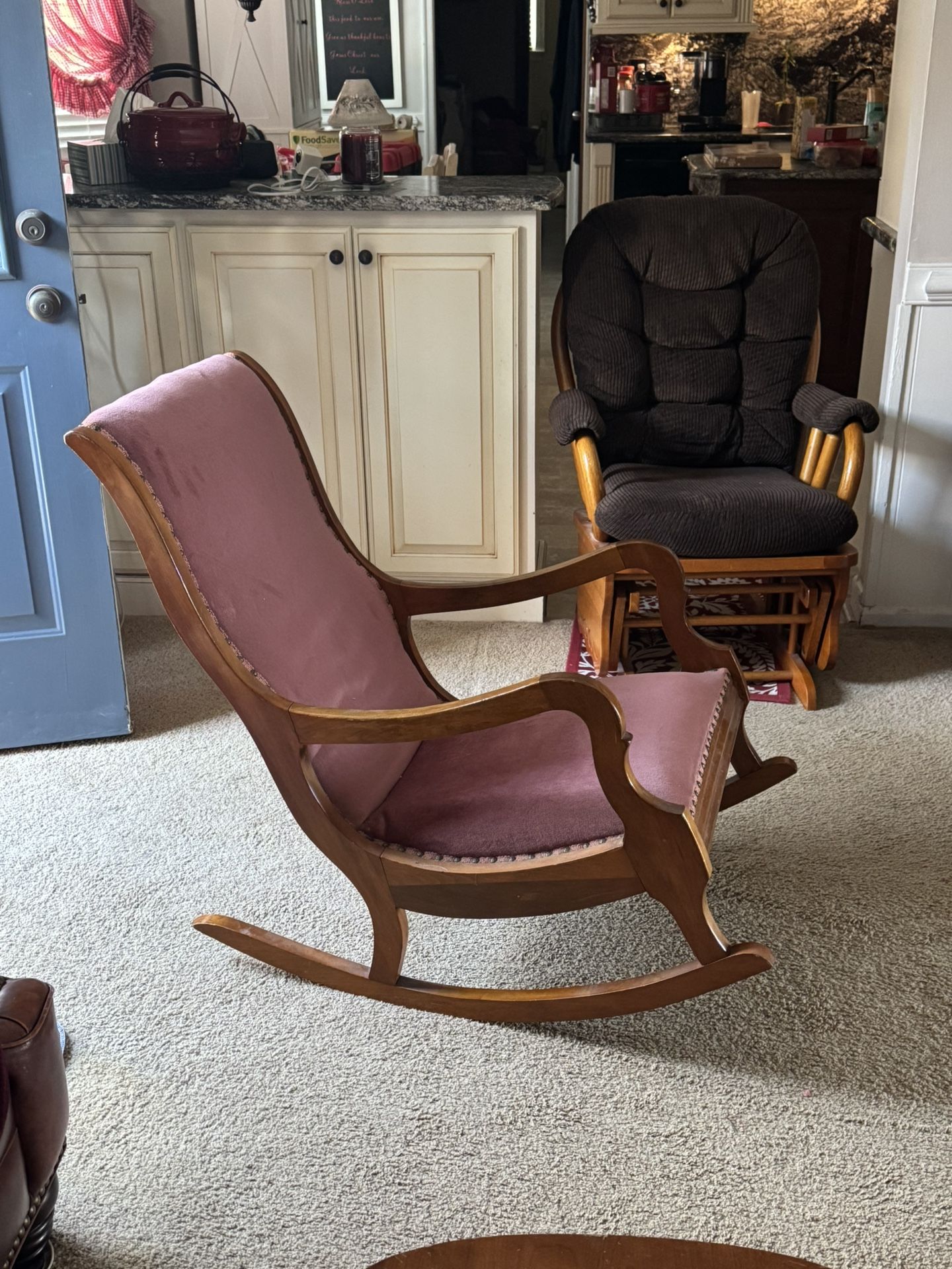 Sofa And Rocking Chair