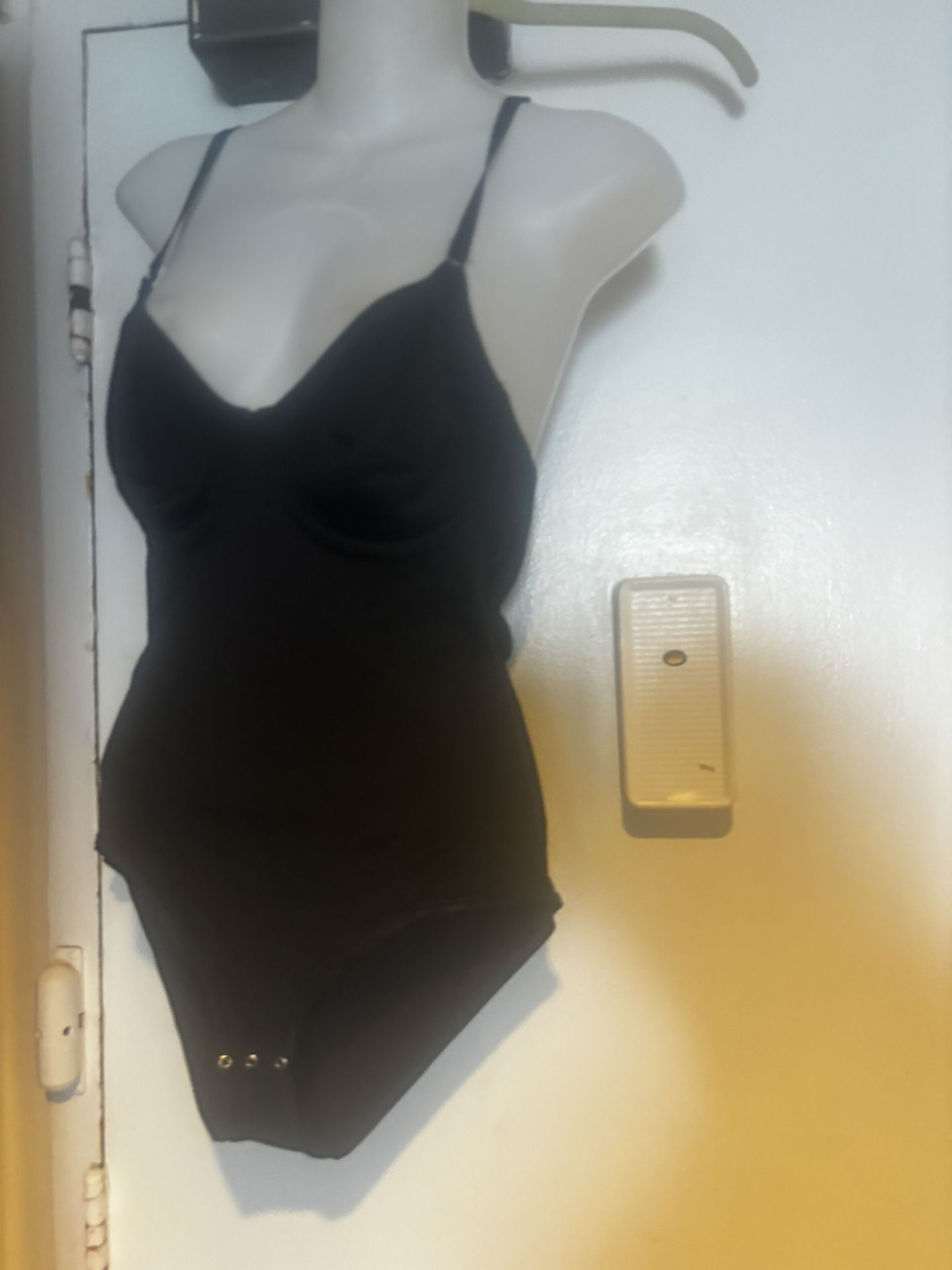 Hanro BODYSUIT smooth touch new dress suit onepiece onesie logo straps 80/b y2k
