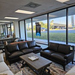 Leather Sofa - Collyn 