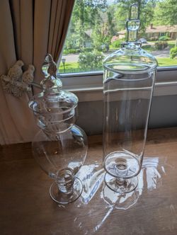 Display Jars Vase X2