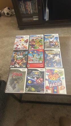 Wii games for sale