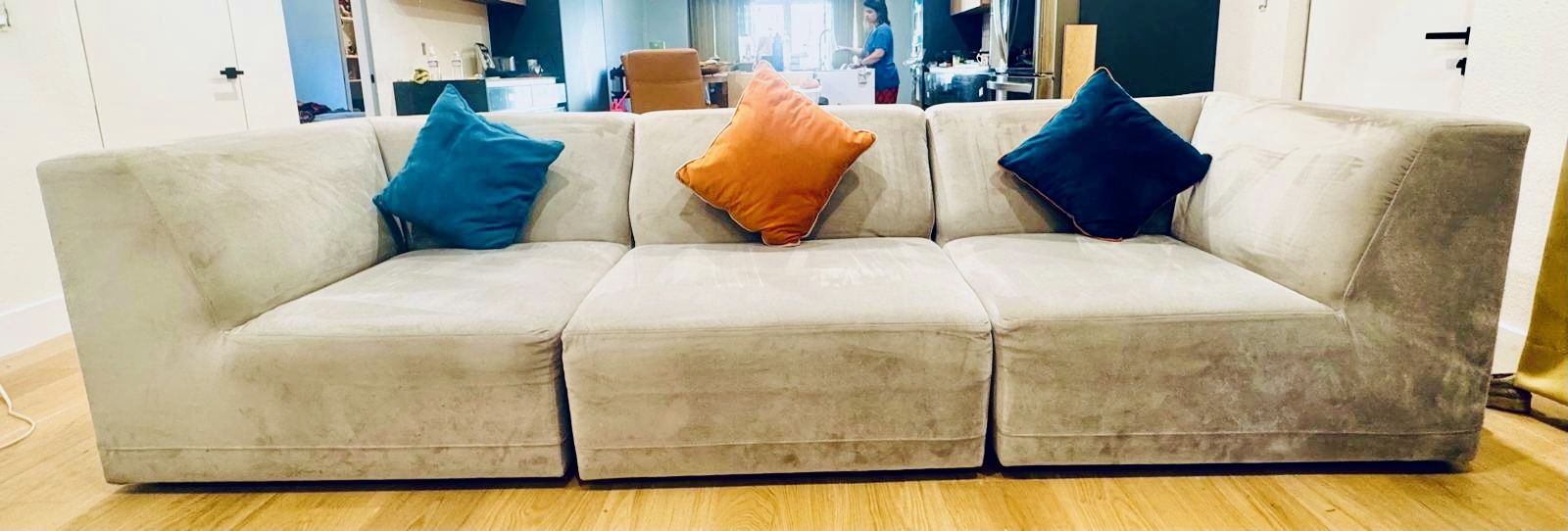 🛋️ Modern Modular Deep-Seat Sofa – 117” Wide | Made in USA | Ready for Pickup – Sunnyvale