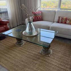 Glass Top Coffee Table