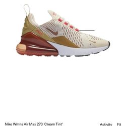 Nike Wmns Air Max 270 'Cream Tint'
Used
Size 9